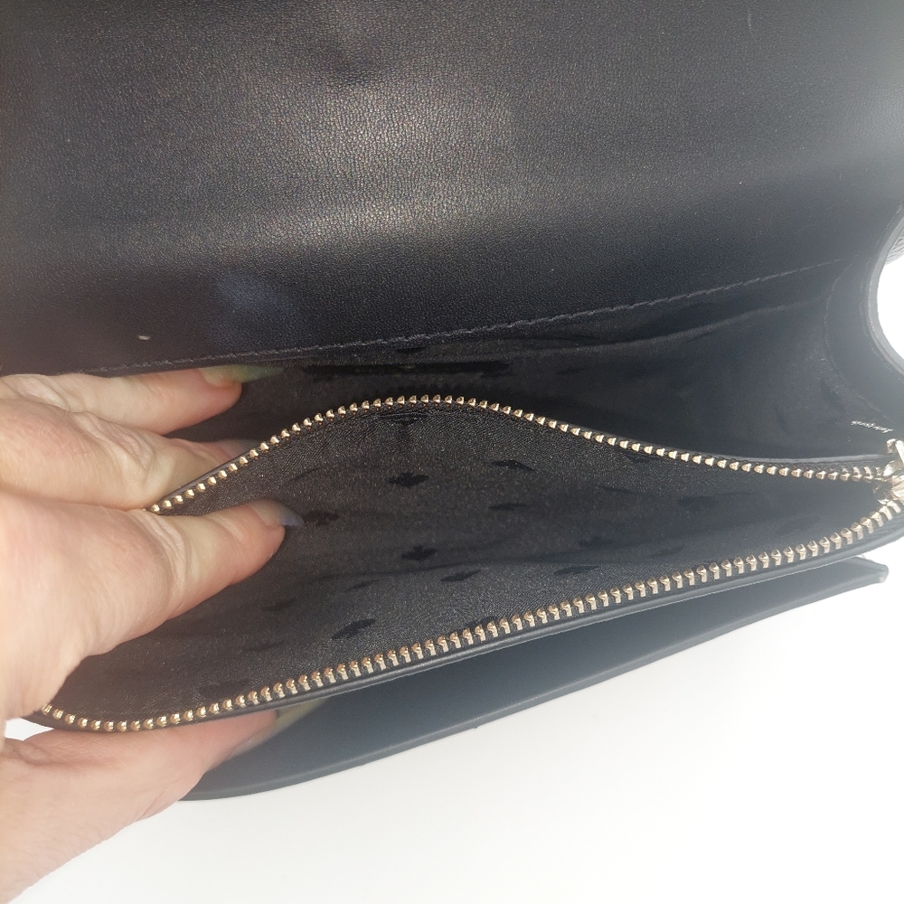 Kate Spade Remi Flap Houndstooths pattern chain crossbody - Picture 6 of 7